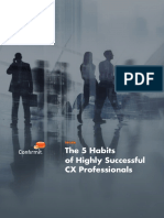 Confirmit The 5 Habits of Highly Successful CX Professionals Ebook