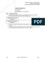 Vmware Infrastructure 3: Install and Configure Module 11 - Lab For Lesson 1 Troubleshooting Lab Instructions For Student B