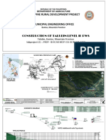 Construction of Talubin LEVEL-II PWS - DED