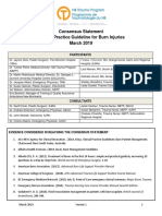 Consensus Statement Emergency Burn Care March 2019 Final