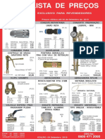 Lista de Preço RF