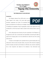 Assessment On The Capability of Eastern Police District Police Stations Warrant Sections: Basis For An Action Plan