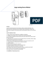 Energy-Saving Servo Motor: Perface