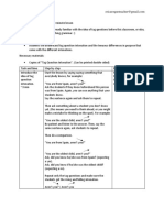 Tag Question Intonation