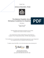 Meniscus Disorders, Knee: The Medical Disability Advisor: Workplace Guidelines For Disability Duration