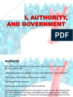 Power and Authority