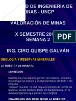 Clase 2 - La Muestra de Mineral