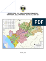 Modificacion Del Plddan de Acondicionamiento Territorial