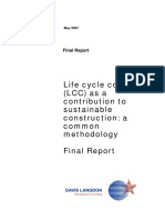 Report LCC Sustainable Construction May2007 en