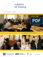 Brochure Infodev Incubation Training Nov13 PDF