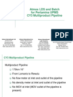 Atmos LDS and Batch For Pertamina UPMS CY3 Multiproduct Pipeline