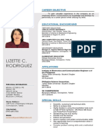 Lizette C. Rodriguez: Career Objective