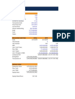 Assumptions: DCF Model