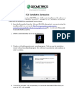 SCS Installation Instruction English