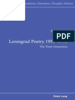 Leningrad Poetry 1953-1975 - The - Emily Lygo PDF