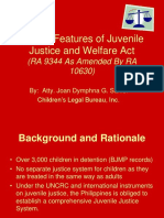 RA 9344 As Amended by RA 10630 Juvenile Justice