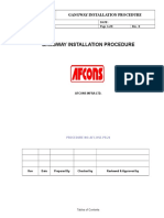 Gangway Installation Procedure
