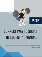 Correct Way To Squat