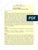 Plaintiff-Appellee: People of The Philippines Defendants-Appellants: Antonio Z. Oanis and Alberto Galanta Ponente: J. Moran Facts