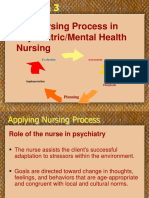 The Nursing Process in Psychiatric/Mental Health Nursing: Planning