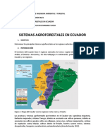 Sistemas Agroforestales en Ecuador