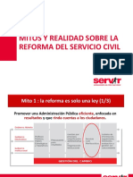 Mitos y Realidades Del Servicio Civil