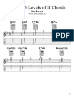 5 Levels of II Chords