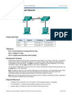 2.3.3.3 Lab - Building A Simple Network PDF