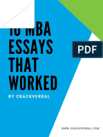 MBA Essay Guide