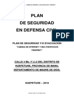 Plan de Contingencia Internet