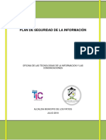 Plan de Seguridad y Privacidad de La Información PDF