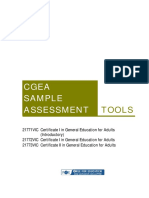 Assessment Tools