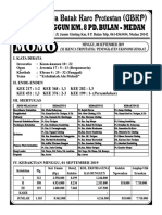 Gereja Batak Karo Protestan (GBKP) : Runggun Km. 8 Pd. Bulan - Medan