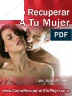 Como Recuperar A Tu Mujer - Juan Jose Miranda