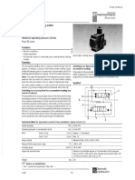 V62158 Rexroth Accumulator Charge Valve