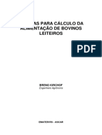 Tabelas para Cálculo Da Alimentação de Bovinos Leiteiros PDF