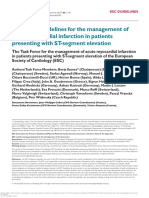 2017 ESC Guidelines For The Management of Acute Myocardial Infarction in Patients Presenting With ST Segment Elevation