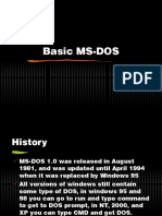 Basic MSDos