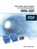 Fiber Optic Gyrocompass For Tunnel Excavation: WWW - Tokyo-Keiki - Co.jp/const