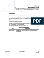 STM32 USART Automatic Baud Rate Detection