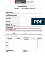 Anexo 01 - Ficha Curricular 2019