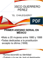 Francisco Guerrero Asesino Serial Patologia Mexico