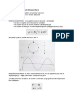 Chapter 71 Simple Harmonic Motion and Waves