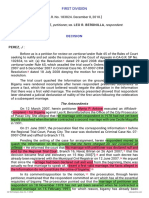 Petitioner Vs Vs Respondent: First Division