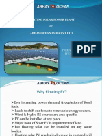 Floating Solar Power Plant