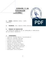 La Categoría Genérica de La Invalidez e Ineficacia de Los Actos Jurídicos (Civil II Dra Amalia)