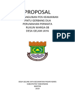 Proposal Pos Keamanan Rw.008