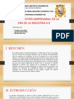 La Gestión Empresarial en La Era de La Industria 4.0