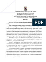 PAULINO, Eliane Tomiasi. Por Uma Geografia Dos Camponeses. São Paulo: Unesp, 2012. (P 37 A 74) .