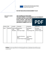 Water Resources Management Plan